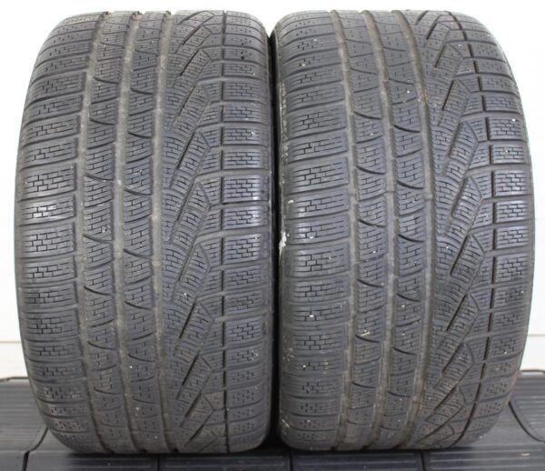 2x 295/35R19 100V PIRELLI WINTERREIFEN 5,5-6MM 2013 N0 #1J0E