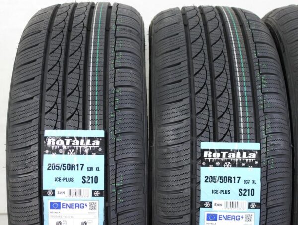 4x 225/50R17 98V ROTALLA ICE-PLUS S210 WINTERREIFEN NEU – Bild 4