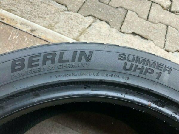 2 X 275/40R19 105Y XL BERLIN TIRES SUMMER UHP SOMMERREIFEN  #126D – Bild 5