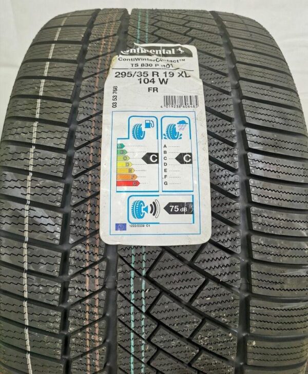 1x 295/35R19 100W CONTINENTAL WINTERREIFEN NEU 2015 #6810 – Bild 3