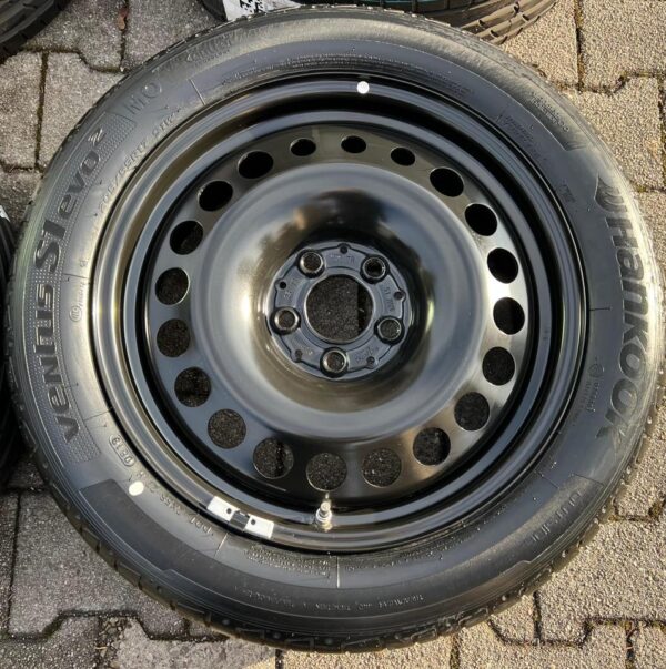 4 ORIGINAL 17" STAHLFELGEN MERCEDES A-KLASSE B-KLASSE CLA  #1XLT – Bild 3