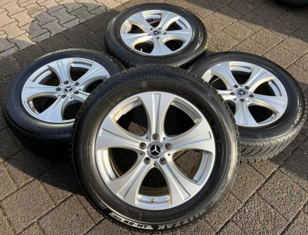 4 ORIGINAL 18" ALUFELGEN MERCEDES GLC-KLASSE A2534010800 #1Q4Y