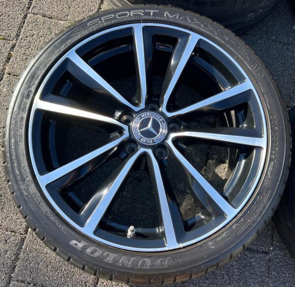 4 ALU 18" SOMMERRÄDER MERCEDES A-KLASSE W176 B-KLASSE CLA #1OEM – Bild 3