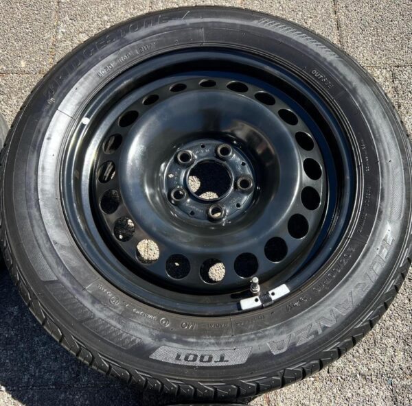 4 STAHLFELGEN 16" FELGEN MERCEDES C-KLASSE W205 A2054000200 #1ZCM – Bild 2