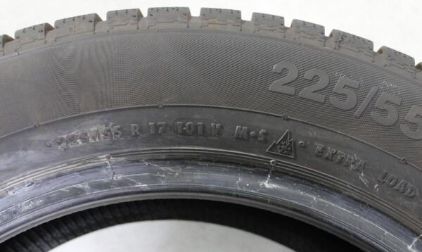 1x 225/55R17 101V CONTINENTAL WINTER CONTACT TS830P 2022 #1QRX – Bild 4