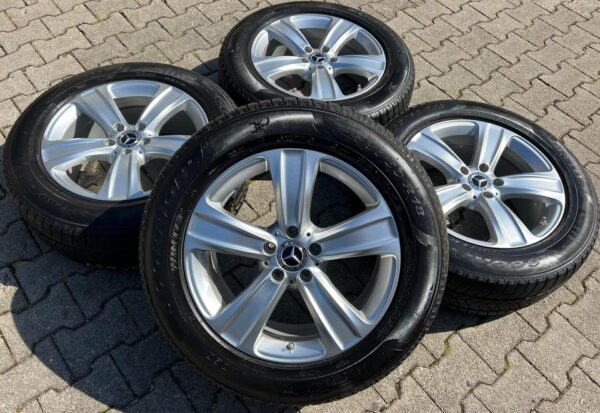 4 ORIGINAL 18" ALUFELGEN MERCEDES GLC-KLASSE A2534012100 #1NBH