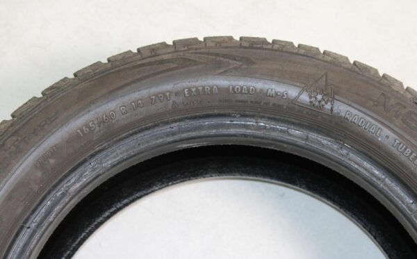 1x 165/60R14 79T UNIROYAL MS PLUS 6 WINTERREIFEN 2013 #1UOM – Bild 3