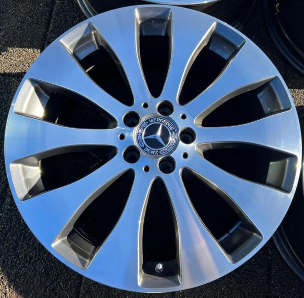 4 ORIGINAL 19" ALUFELGEN MERCEDES GLC W253 E-KLASSE W213 #1QQI – Bild 2