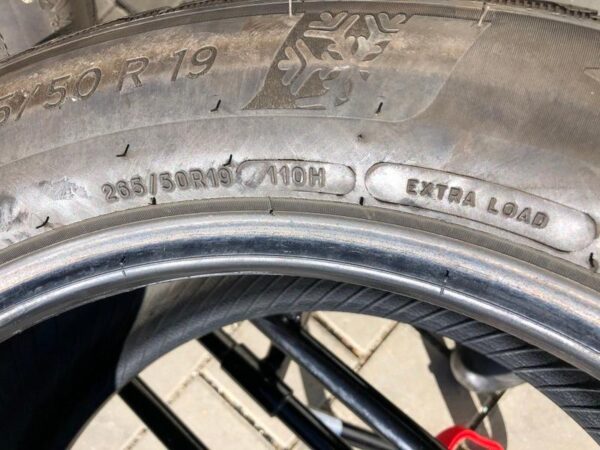 4x 265/50R19 110H MICHELIN ALPIN 5 WINTERREIFEN RUNFLAT RSC #1354 – Bild 6