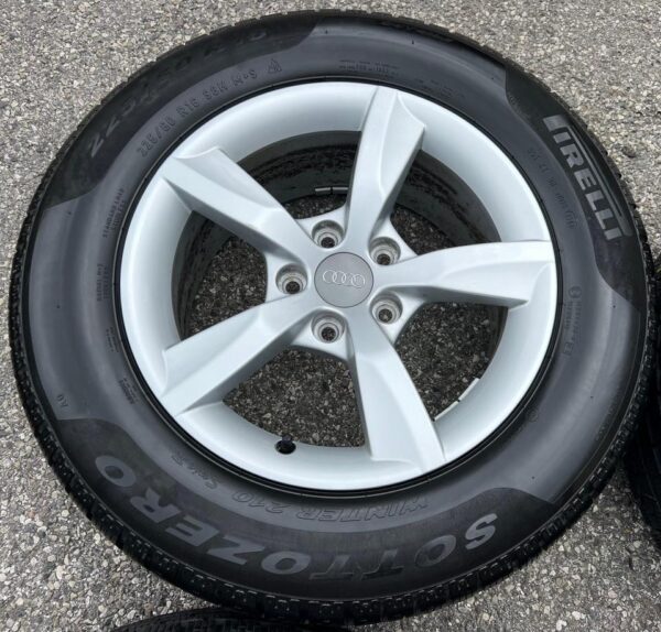 4 ORIGINAL 16" ALUFELGEN FELGEN AUDI A6 4G 4G0071496 7,5x16 #1L3S – Bild 5
