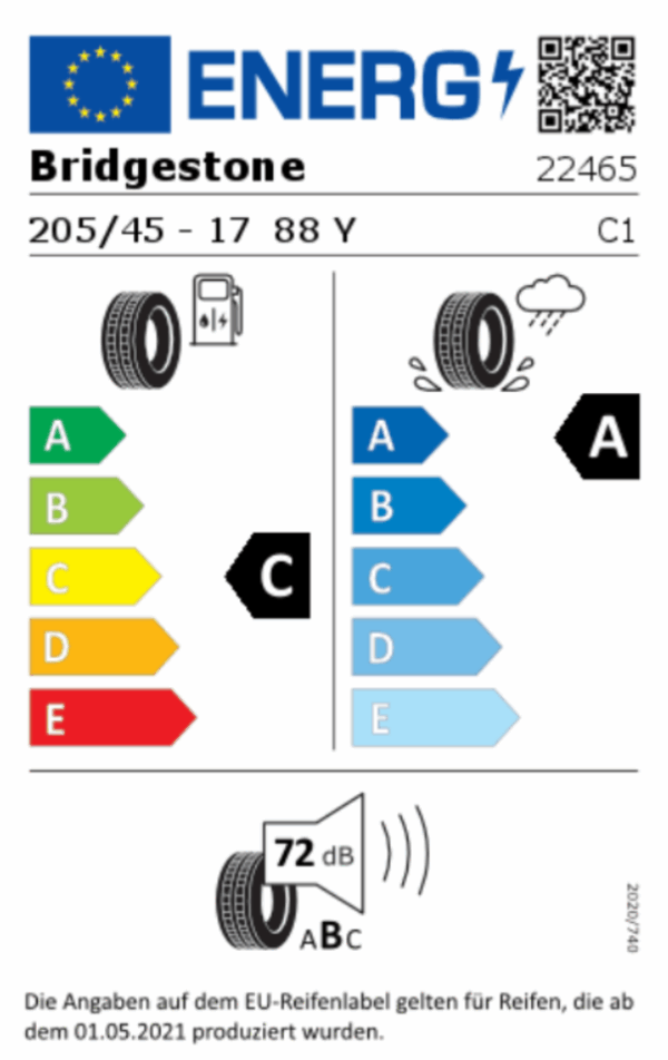 4 X 205/45R17 88Y XL BRIDGESTONE POTENZA SPORT SOMMERREIFEN NEU – Bild 4