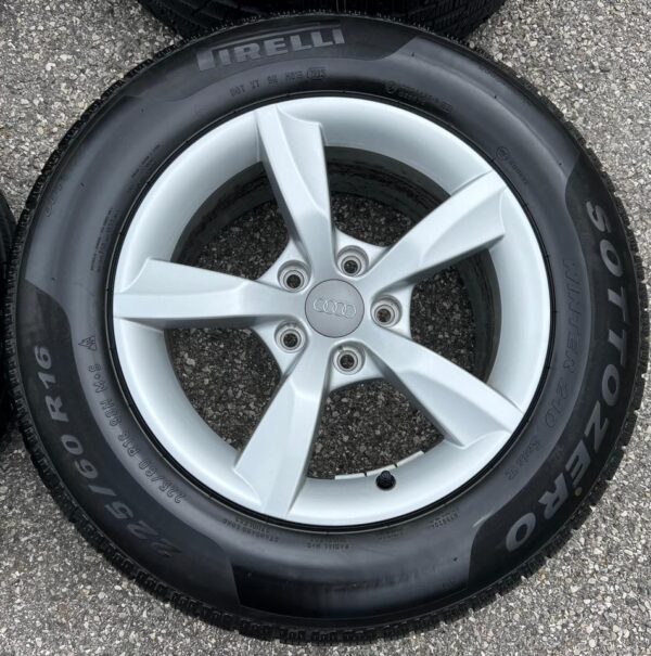 4 ORIGINAL 16" ALUFELGEN FELGEN AUDI A6 4G 4G0071496 7,5x16 #1L3S – Bild 4