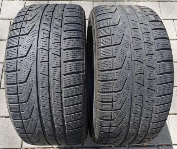 2x 265/45R18 101V PIRELLI WINTERREIFEN 5-5,5MM 2014 #2789