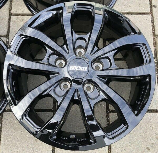 4 ALUFELGEN 16 ZOLL FELGEN VW CRAFTER II 2N MAN TGE SYN1E #11LC – Bild 3