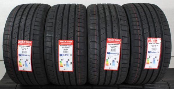 4x 255/35R19 96Y BERLIN TIRES SUMMER UHP2 SOMMERREIFEN NEU #1VQS