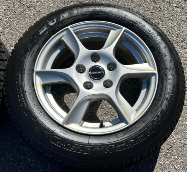 ALU WINTERRÄDER SEAT LEON SKODA OCTAVIA VW CADDY GOLF CADDY #198F – Bild 3