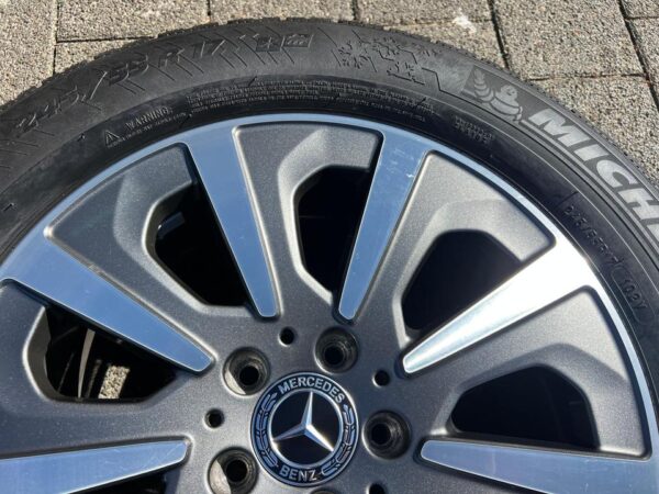 4 ORIGINAL 17" ALUFELGEN MERCEDES S-KLASSE W222 A2224010802 #1ULX – Bild 9