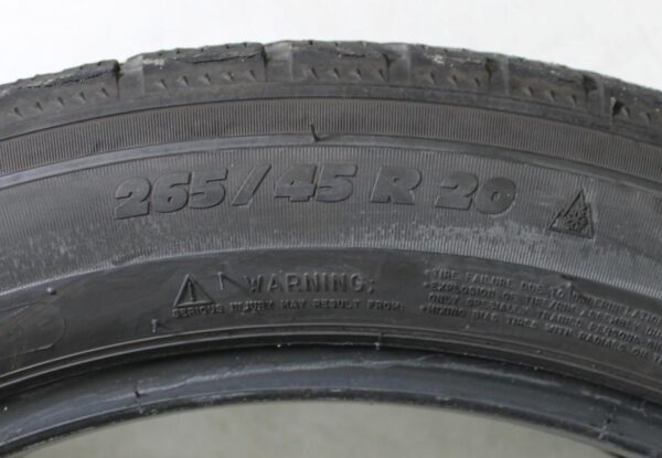 2x 265/45R20 104V MICHELIN WINTERREIFEN 5,5-6MM 2016 N0 #1ONA – Bild 5