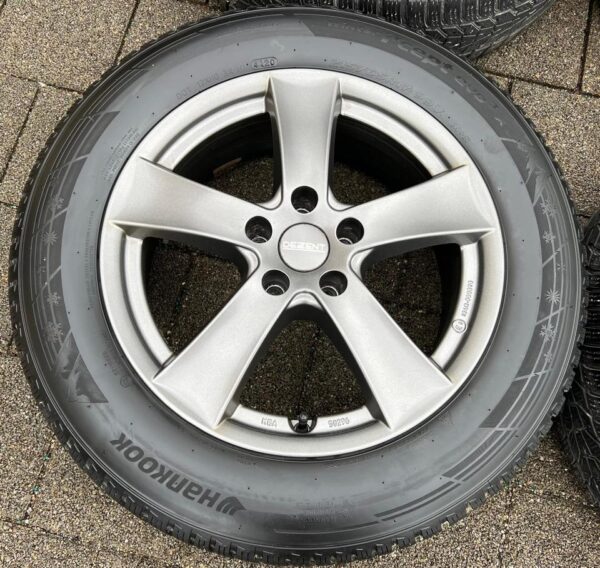 4 ALU 17" WINTERRÄDER VW TIGUAN II 5N ALLSPACE SKODA KODIAQ #1V0G – Bild 3