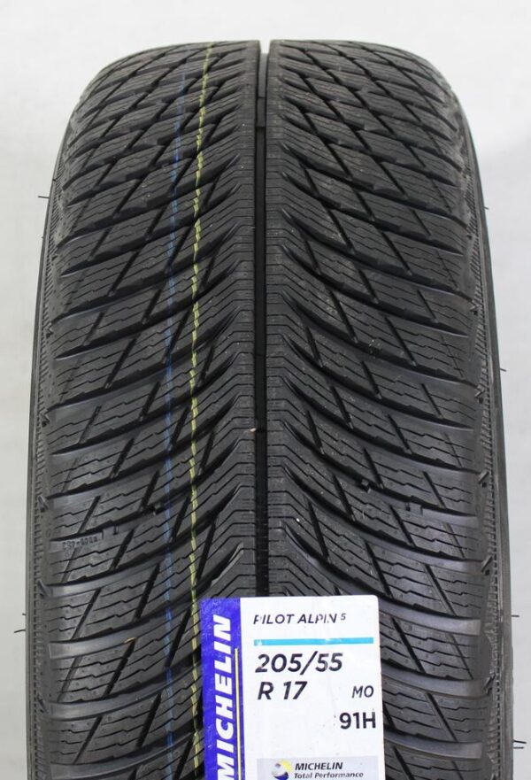 1x 205/55R17 91H MICHELIN PILOT ALPIN 5 WINTERREIFEN MO NEU #1S9T – Bild 2