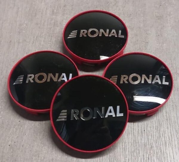 4 ORIGINAL RONAL NABENDECKEL 62mm FREIHAUS #1MGM