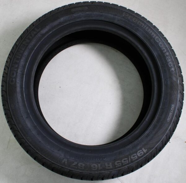 1x 195/55R16 87V CONTINENTAL PREMIUM CONTACT SOMMERREIFEN  #1USM – Bild 3