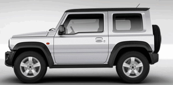 4 ALUFELGEN 15" SUZUKI JIMNY MAK 6 x15 ET0 NEU – Bild 4