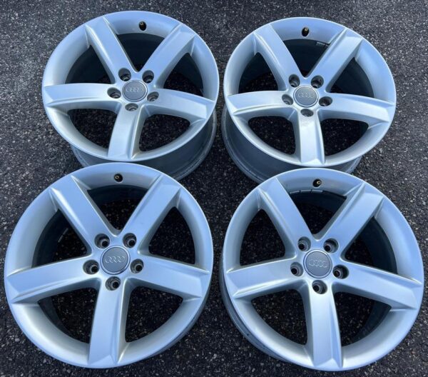 4 ORIGINAL 17" ALUFELGEN ALU FELGEN AUDI A5 8T 8T0071497  #1DFB