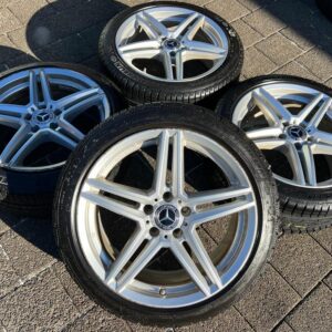 4 ALU 18" WINTERRÄDER MERCEDES C-KLASSE W205 RDKS MICHELIN #1R7F
