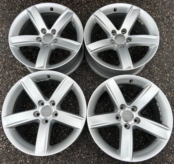 4 ORIGINAL 17" ALUFELGEN ALU FELGEN AUDI A5 8T 8T0071497  #1DOK