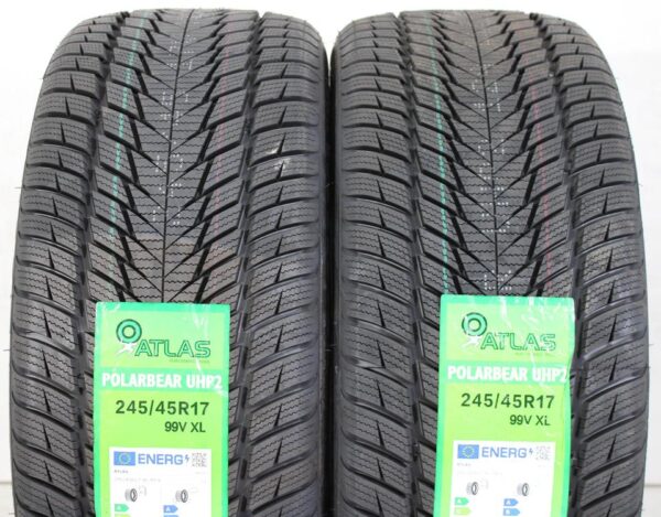 2x 245/45R17 99V ATLAS POLARBEAR UHP2 WINTERREIFEN XL #1HFD – Bild 2