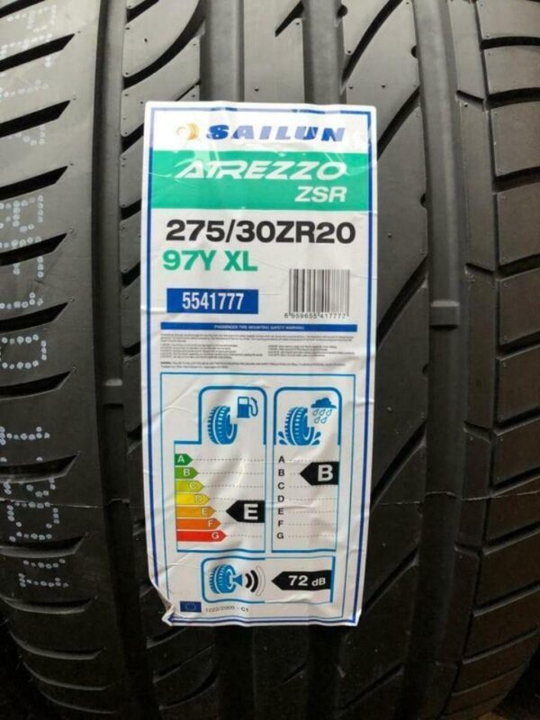 4X 275/30R20 275/30ZR20 97Y SAILUN ATREZZO ZSR SOMMERREIFEN #13KQ – Bild 5