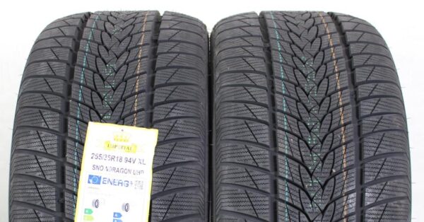 2x 255/35R18 94V IMPERIAL SNOWDRAGON UHP WINTERREIFEN NEU #1PMS – Bild 2