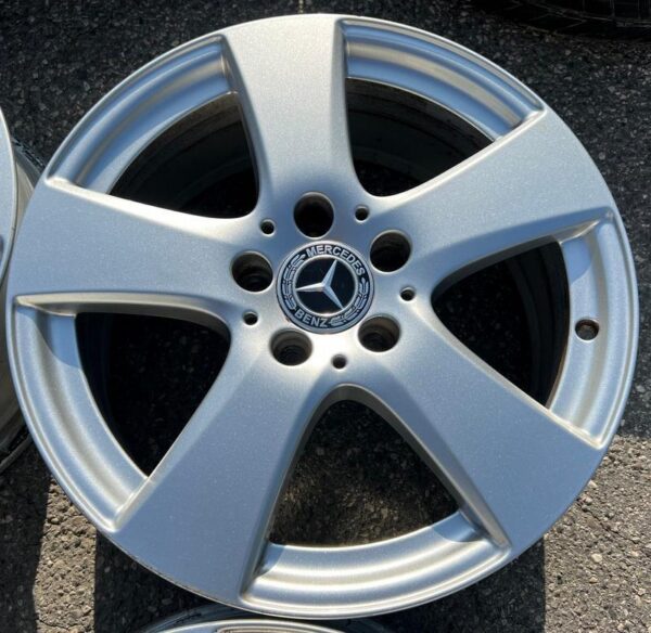 4 ORIGINAL 17" ALUFELGEN FELGEN MERCEDES C-KLASSE W205 205  #15JX – Bild 4