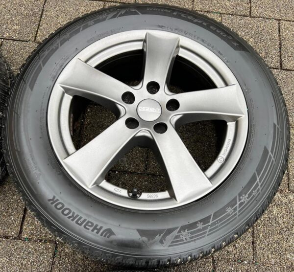 4 ALU 17" WINTERRÄDER VW TIGUAN II 5N ALLSPACE SKODA KODIAQ #1V0G – Bild 6