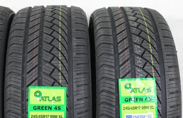 4x 245/45R17 99W ATLAS GREEN 4S GANZJAHRESREIFEN 2024 XL #1QVH – Bild 4
