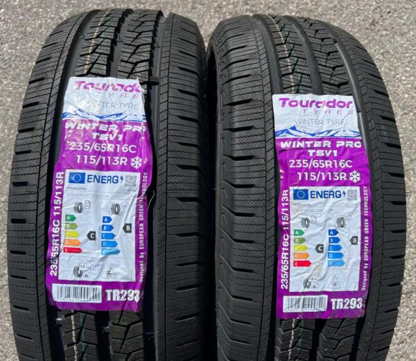 2x 235/65R16C 115/113R TOURADOR WINTERREIFEN 2021 #19JX