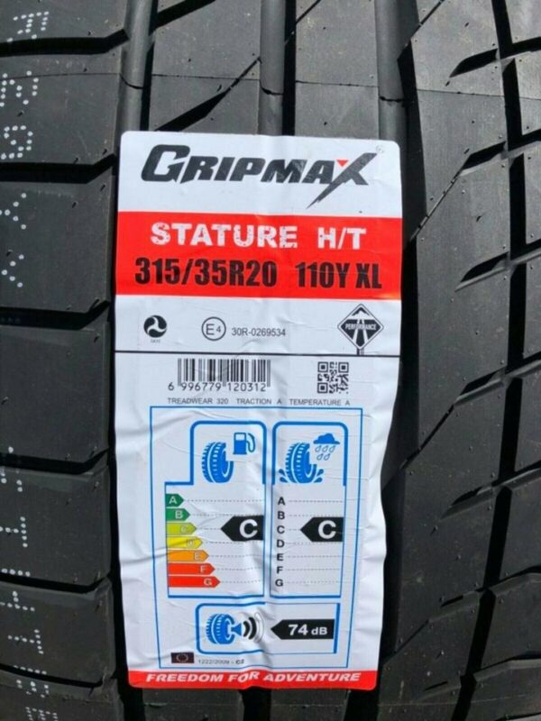 2 X 275/40R20 106Y 2 X 315/35R20 110Y GRIPMAX SOMMERREIFEN ★ NEU – Bild 6