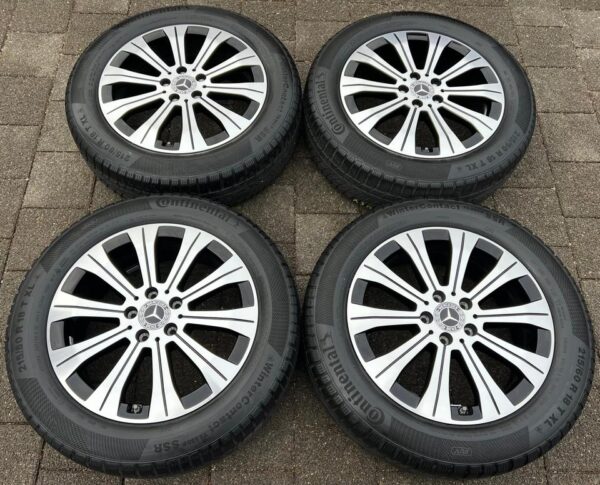 4 ORIGINAL 18" ALUFELGEN MERCEDES BENZ EQA EQB W243 RDKS #1Q8B – Bild 2