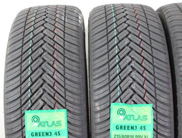 4x 215/60R16 99V ATLAS GREEN3 4S GANZJAHRESREIFEN 2024 NEU #1VUV – Bild 3