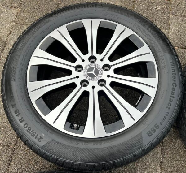 4 ORIGINAL 18" ALUFELGEN MERCEDES BENZ EQA EQB W243 RDKS #1Q8B – Bild 5