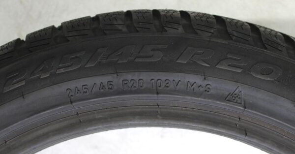 1x 245/45R20 103V PIRELLI SOTTOZERO 3 RUNFLAT RSC NEU 2018 #1PBG – Bild 4