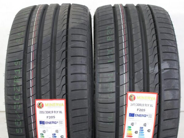 2x 255/30R19 91Y MINERVA RADIAL F205 SOMMERREIFEN 2023 XL #1I0V – Bild 2