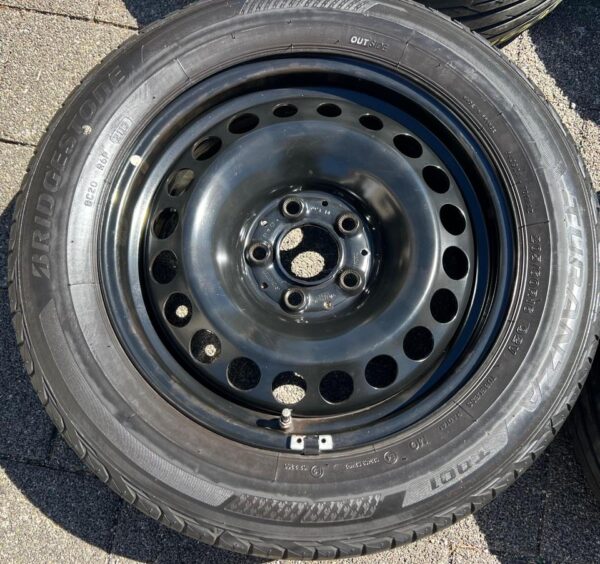 4 STAHLFELGEN 16" FELGEN MERCEDES C-KLASSE W205 A2054000200 #1ZCM – Bild 5