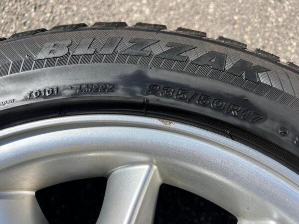 1 X ORIGINAL 17" ALUFELGE JAGUAR XJ X300 MNC6116BA SILBER  #1VQK – Bild 2