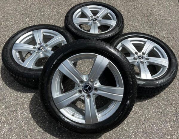4 ORIGINAL 17" ALUFELGEN FELGEN MERCEDES C-KLASSE W206 A206 #1JUC