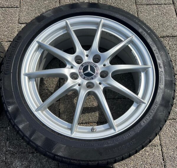 4 ALU WINTERRÄDER MERCEDES A-KLASSE 176 B-KLASSE 246 CLA #1MRU – Bild 3