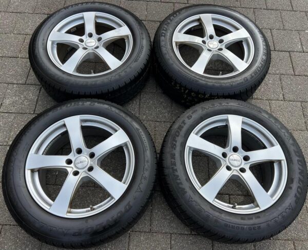 4 ALU 18" WINTERRÄDER MERCEDES GLC W253 204X AUDI Q5 FY 8R  #1UNW – Bild 2