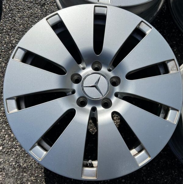 4 ORIGINAL 17" ALUFELGEN MERCEDES C-KLASSE W205 A2054012100 #1GXJ – Bild 4