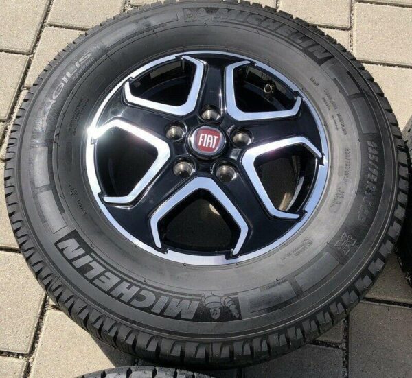4 ORIGINAL ALU SOMMERRÄDER FIAT DUCATO 250 225/75R16CP 116Q #112L – Bild 6
